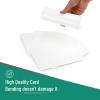 image:imageMr Pen Dry Erase Index Cards 4 x 6 40 pcs White Large Laminated Whiteboard Cards for School Work Housework Erasable Flashcards