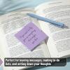 image:imageMr Pen Sticky Notes 3 x 3 12 Pads 600 Sheets Purple Shades SelfStick Note Pads Bulk