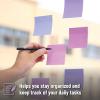 image:imageMr Pen Sticky Notes 3 x 3 12 Pads 600 Sheets Purple Shades SelfStick Note Pads Bulk