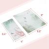 image:imageMr Pen Stationery Writing Paper with Envelopes 85 x 11 Inch 160 Pack50 Letter Writing Paper with 50 Envelopes and 60 Round Dot Sticker Cherry Blossoms Cute Stationary Set with 10 Design