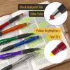 image:imageMr Pen 3 in 1 Bible Highlighter Kit 6 pcs Colorful Barrels Yellow Highlighters Black Pens Touchscreen Stylus