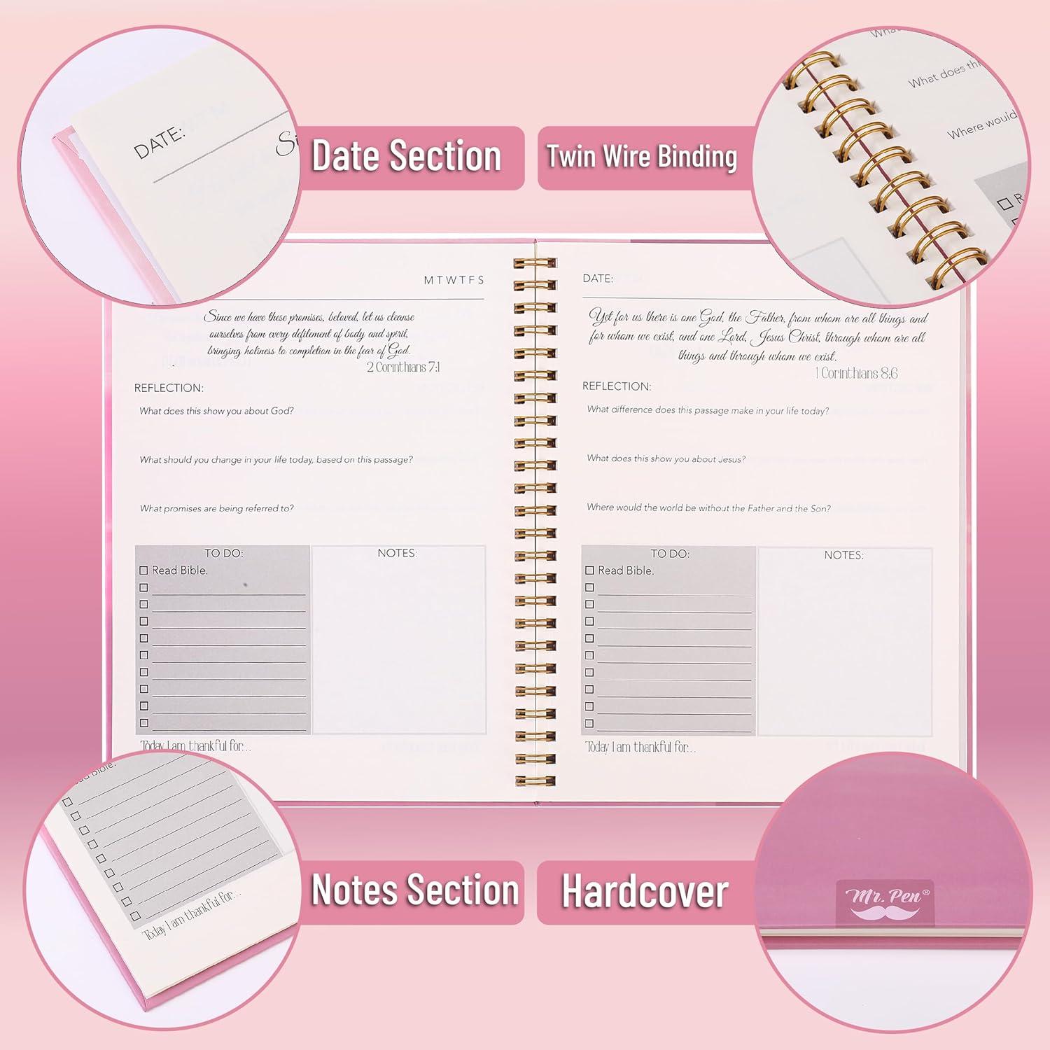 image:imageMr Pen Bible Journaling Kit for Women Forest Mist Color Theme Bible Study Supplies Journaling KitMultiple Colors