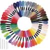 image:imageMr Pen Embroidery Floss 50 Skeins Rainbow Colors Thread with 5 Needles Cross Stitch Thread Friendship Bracelet String for Making Craft Strings Bracelets