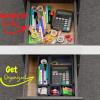 image:imageMr Pen Interlocking Desk Drawer Organizer 8 pcs Drawer Organizer Kitchen Drawer Organizer Desk Drawer Organizer Drawer Organizers