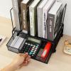image:imageMr Pen Mesh Desk Organizer with Drawer Office Desk Organizers and Accessories Desktop amp Desk File Organizer