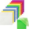 image:imageMr Pen Transparent Sticky Notes 3x3 10 Pads 7X Lined 3X Blank 500 Sheets Vibrant Colors Lined Transparent Sticky Notes Lines Back to School Supplies
