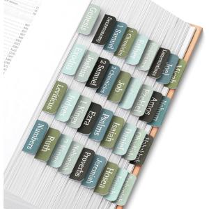 image:imageMr Pen Bible Tabs 75 pcs Earth Tone Gold Lettering Laminated Bible Tabs for Women and MenFrozen Lake