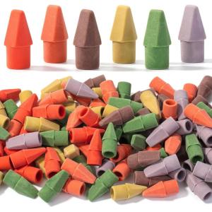 image:imageMr Pen Pencil Top Erasers 120 Pack Folk Festival Colors LatexFree amp No Smudge Pencil Eraser TopsOld Mill