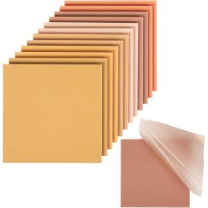 image:imageMr Pen Transparent Glitter Sticky Notes 3x3 12 Pads 600 Sheets Glitter Transparent Note Pads SelfStick Bible Journaling Sticky Note for Women Bible Journaling SuppliesAutumn