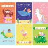 image:imageMr Pen Happy Birthday Cards for Kids 375 x 52 48 Pack with Envelopes 6 Colorful Animal Designs Kids Birthday CardAnimal Designs