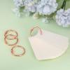 image:imageMr Pen Loose Leaf Binder Rings for Index Cards 3 Inch 24 Pack Metal Rings for Index CardsRose Gold
