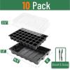 image:imageMr Pen Seed Starter Tray Kits 10 Pack Total 400 Cells Durable Plant Germination Trays with Humidity Vented Domes and Bases Ideal for Seed Starting Indoor Gardening and Greenhouse