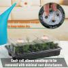 image:imageMr Pen Seed Starter Tray Kits 10 Set Total 150 Cells Durable Plant Germination Trays with Humidity Vented Domes and Bases Ideal for Seed Starting Indoor Gardening and Greenhouse