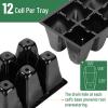 image:imageMr Pen Seed Starter Tray Kits 66x46 10 Set Total 120 Cells Durable Plant Germination Trays with Humidity Vented Domes and Bases Ideal for Seed Starting Indoor Gardening and Greenhouse