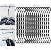 image:imageMr Pen Space Saving Hangers for Clothes 16 pcs Pastel Colors Plastic Multi Clothes Hangers Space Saving 5 Slots 360 Rotating HooksBlack