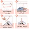 image:imageMr Pen Space Saving Hangers for Clothes 16 pcs Pastel Colors Plastic Multi Clothes Hangers Space Saving 5 Slots 360 Rotating HooksBoho Colors