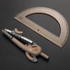 image:imageMr Pen Compass and Protractor Set 12 Sets Colorful Bulk Math Compass for Geometry and DrawingDwarf Pony Brown