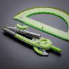 image:imageMr Pen Compass and Protractor Set 12 Sets Colorful Bulk Math Compass for Geometry and DrawingLight Green