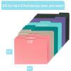 image:imageMr Pen File Folders 100 Pack 13Cut Tab Manila Letter Size Office Supplies File Folders BulkJewel Tone Colors