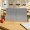 image:imageMr Pen Paper Folders with Pockets 6 pcs Silver Glossy Laminated Letter Size Two Pocket Folder