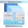 image:imageMr Pen Plastic Folders with Pockets and Prongs 15 Pack Letter Size Flexible Plastic Folders with ProngsBlue Shades