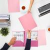 image:imageMr Pen Plastic Folders with Pockets and Prongs 15 Pack Letter Size Flexible Plastic Folders with ProngsDusty Rose