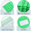 image:imageMr Pen Plastic Folders with Pockets and Prongs 15 Pack Letter Size Flexible Plastic Folders with ProngsGreen  Organizational Sheets
