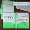 image:imageMr Pen Plastic Folders with Pockets and Prongs 15 Pack Letter Size Flexible Plastic Folders with ProngsGreen  Organizational Sheets