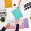 image:imageMr Pen Plastic Folders with Pockets and Prongs 15 Pack Letter Size Flexible Plastic Folders with ProngsMacaron Colors