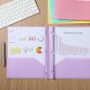 image:imageMr Pen Plastic Folders with Pockets and Prongs 15 Pack Letter Size Flexible Plastic Folders with ProngsMacaron Colors