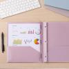 image:imageMr Pen Plastic Folders with Pockets and Prongs 15 Pack Letter Size Flexible Plastic Folders with ProngsMuted Pastel Colors