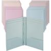 image:imageMr Pen Plastic Folders with Pockets and Prongs 15 Pack Letter Size Flexible Plastic Folders with ProngsMuted Pastel Colors