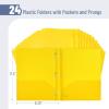 image:imageMr Pen Plastic Folders with Pockets and Prongs 15 Pack Letter Size Flexible Plastic Folders with ProngsYellow