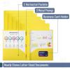image:imageMr Pen Plastic Folders with Pockets and Prongs 15 Pack Letter Size Flexible Plastic Folders with ProngsYellow