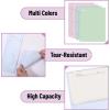 image:imageMr Pen Pocket Folders Bulk 4 Pocket 24 Pack Pastel Colors Folders with Pockets 3 Hole PunchedPastel