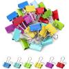 image:imageMr Pen Colored Binder Clips 125 inch 25 Pack Medium Color Binder Clips Medium Size Binder Clip Paper Clips for Paperwork Office ClipsMedium