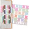 image:imageMr Pen Monthly and Seasonal Tabs 84 pcs Colorful Month Tabs for Planners Journals and Notebooks