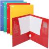 image:imageMr Pen Pocket Folders Bulk 4 Pocket 24 Pack Pastel Colors Folders with Pockets 3 Hole PunchedVibrant