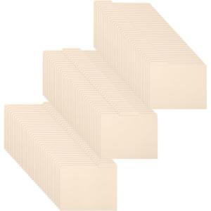 image:imageMr Pen File Folders 100 Pack 13Cut Tab Manila Letter Size Office Supplies File Folders BulkManila