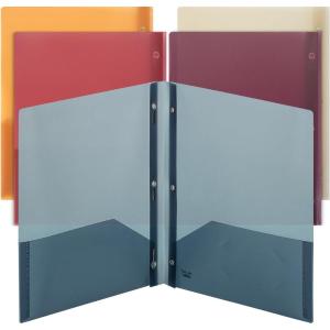 image:imageMr Pen Plastic Folders with Pockets and Prongs 15 Pack Letter Size Flexible Plastic Folders with ProngsTranslucent