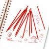image:imageMr Pen 20 mm Lead Refills 48 Pack 12 per Tube Cherry Red 90 mm Length Bold 2 mm Mechanical Pencil Lead for Construction Woodworking amp Drafting Break amp Smudge ResistantCherry Red
