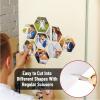image:imageMr Pen Adhesive Magnetic Sheets 35 x 2 50 Pack Cuttable Magnets Flexible Magnet Sheets with Adhesive for Crafts Photos Classroom Decorations Easy Peel and Stickers for Planning35 x 2