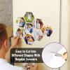 image:imageMr Pen Adhesive Magnetic Sheets 35 x 2 50 Pack Cuttable Magnets Flexible Magnet Sheets with Adhesive for Crafts Photos Classroom Decorations Easy Peel and Stickers for Planning5 x 7