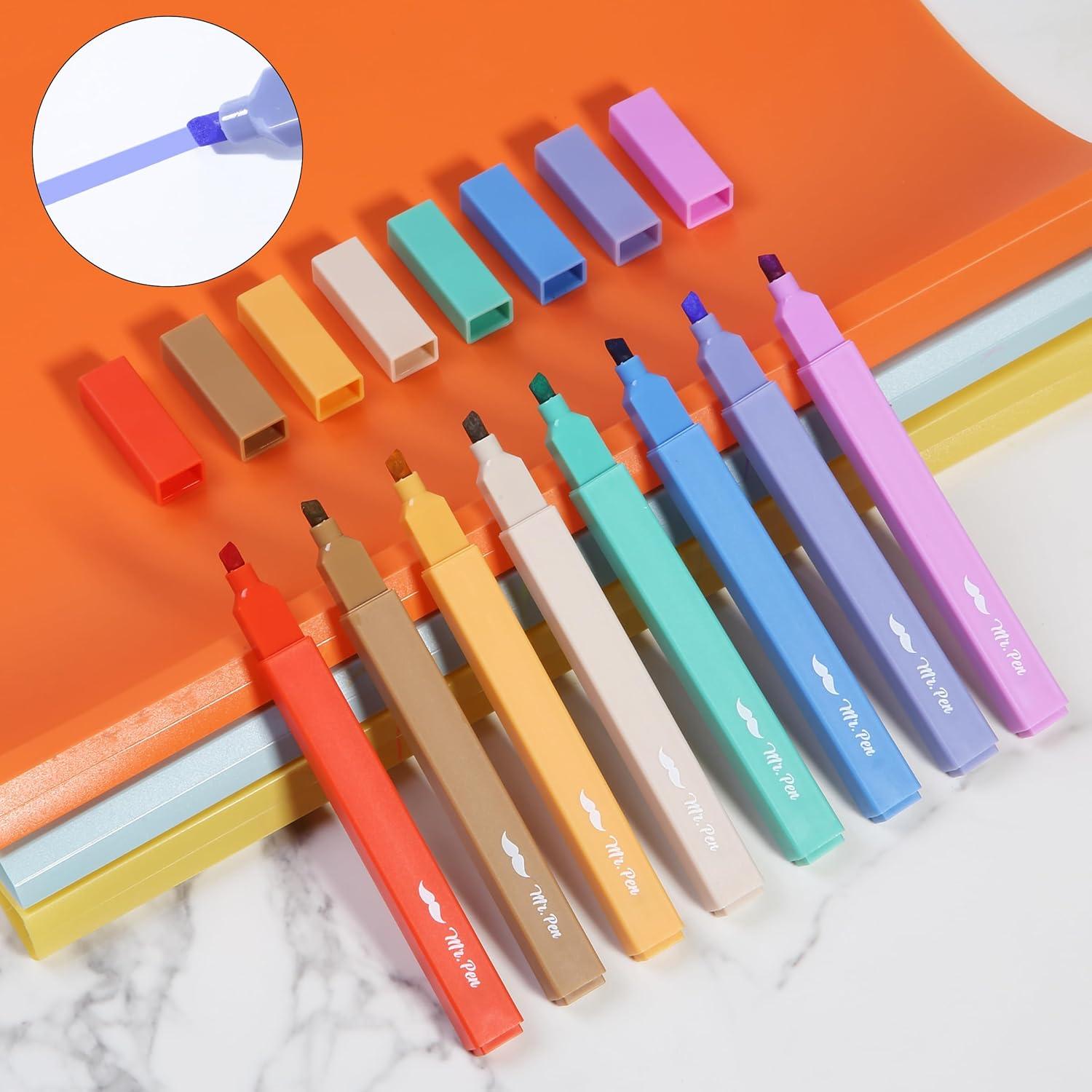 image:imageMr Pen Aesthetic Bible Highlighters No Bleed Through 10 Pack Assorted Colors Cute Highlighter for Journaling Supplies and School Accessories Bible Highlighters and Pens No BleedRainbow Rangers