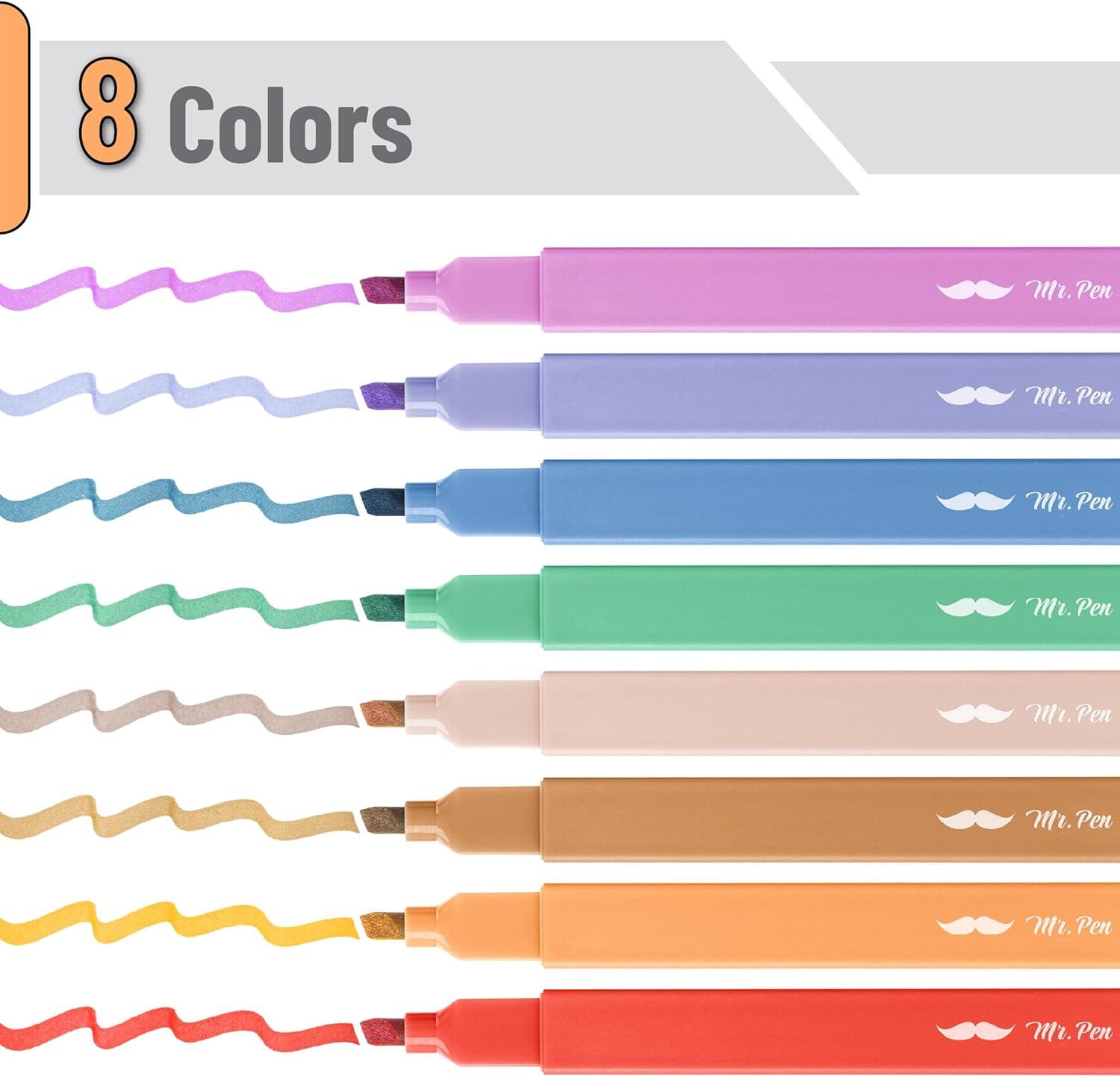 image:imageMr Pen Aesthetic Bible Highlighters No Bleed Through 10 Pack Assorted Colors Cute Highlighter for Journaling Supplies and School Accessories Bible Highlighters and Pens No BleedRainbow Rangers