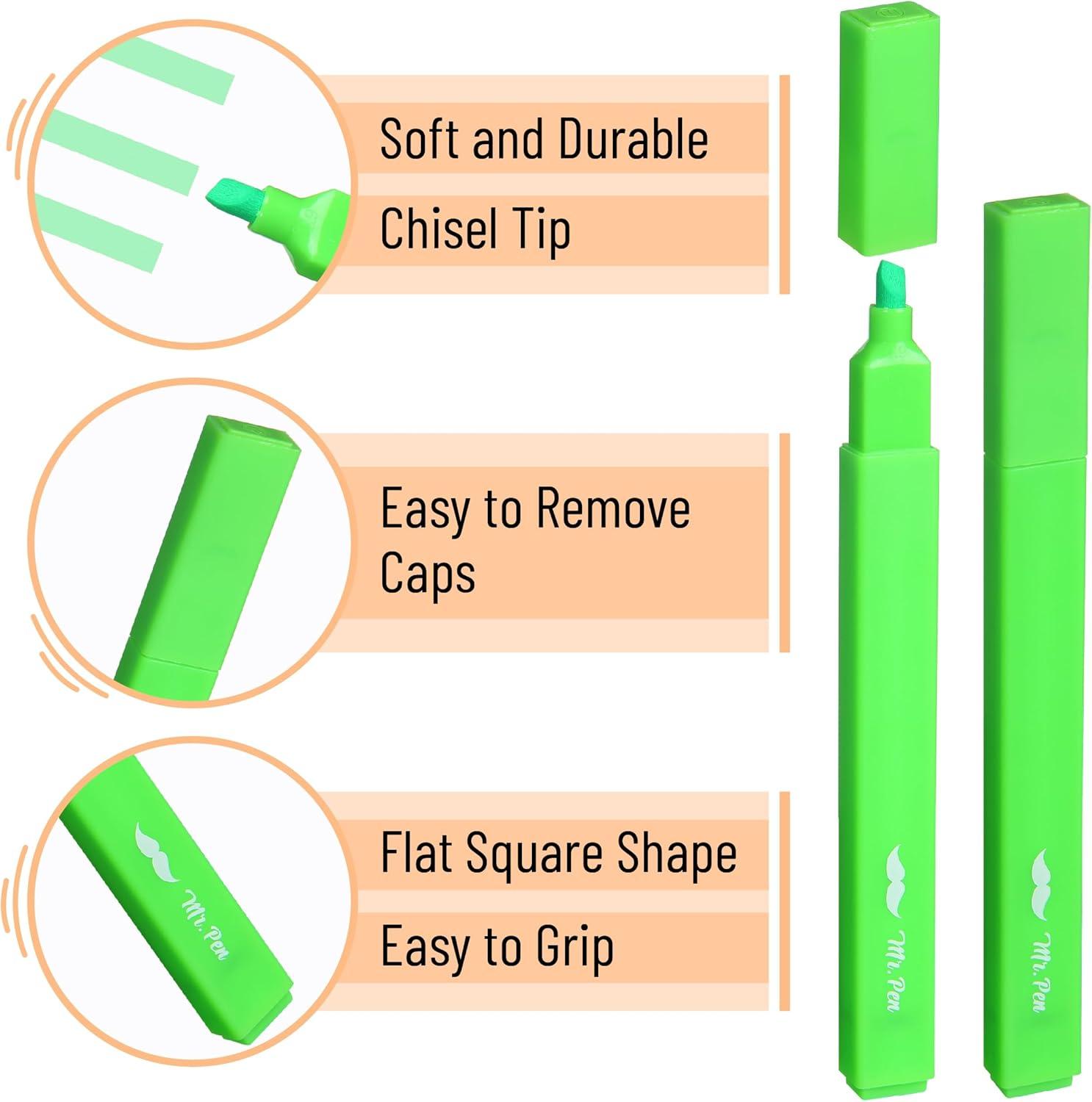 image:imageMr Pen Aesthetic Bible Highlighters No Bleed Through 10 Pack Assorted Colors Cute Highlighter for Journaling Supplies and School Accessories Bible Highlighters and Pens No BleedSummer Colors