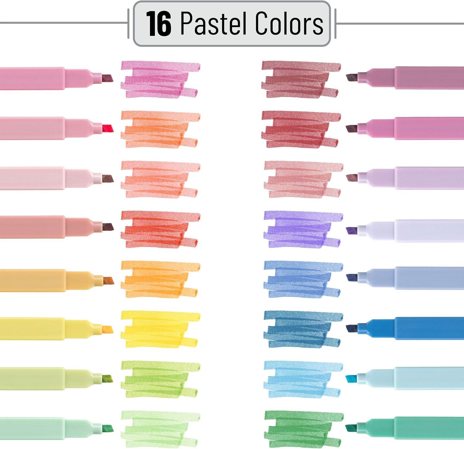 image:imageMr Pen Aesthetic Bible Highlighters No Bleed Through 10 Pack Assorted Colors Cute Highlighter for Journaling Supplies and School Accessories Bible Highlighters and Pens No BleedPastel Colors