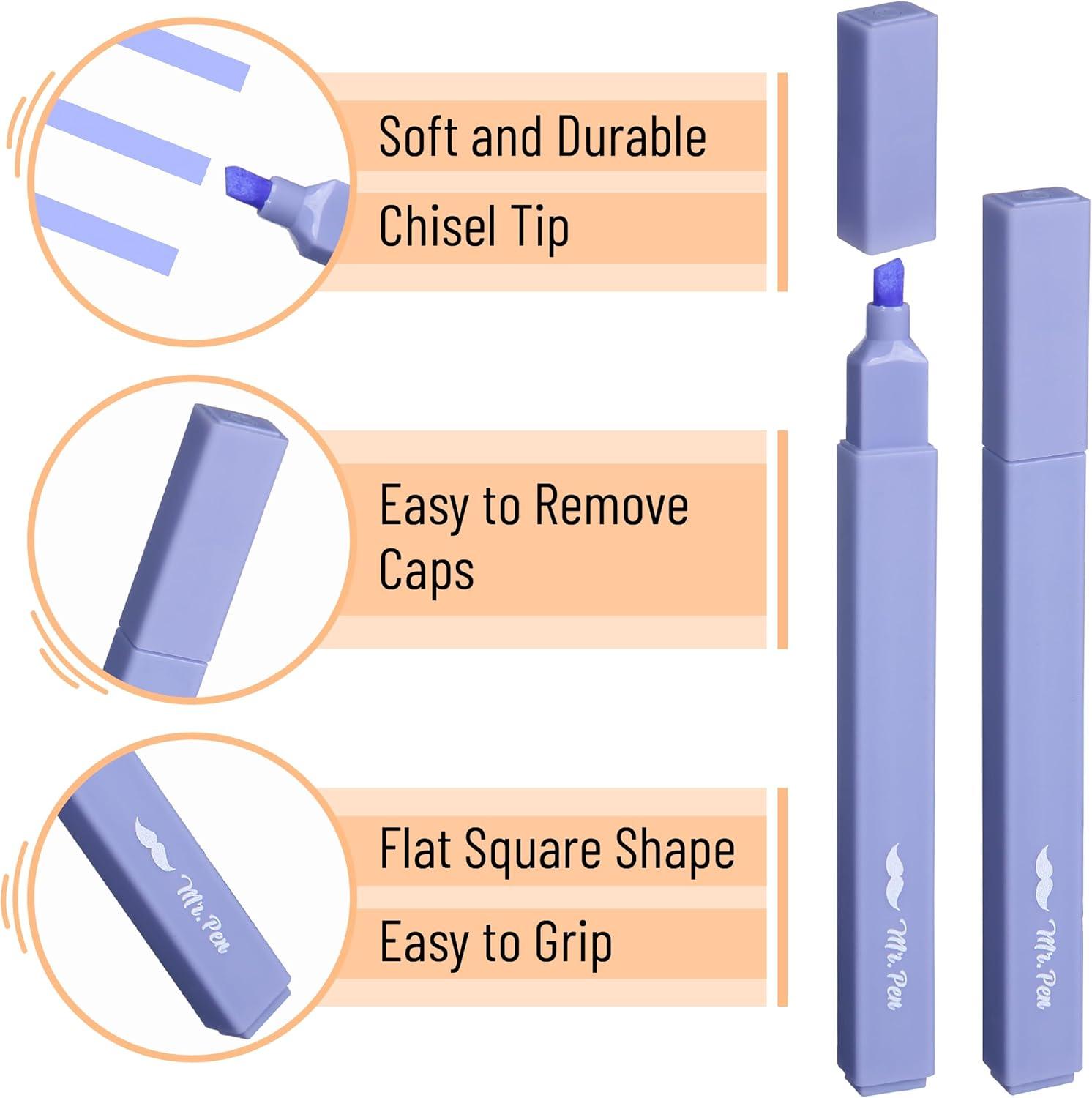 image:imageMr Pen Aesthetic Bible Highlighters No Bleed Through 10 Pack Assorted Colors Cute Highlighter for Journaling Supplies and School Accessories Bible Highlighters and Pens No BleedRainbow Rangers