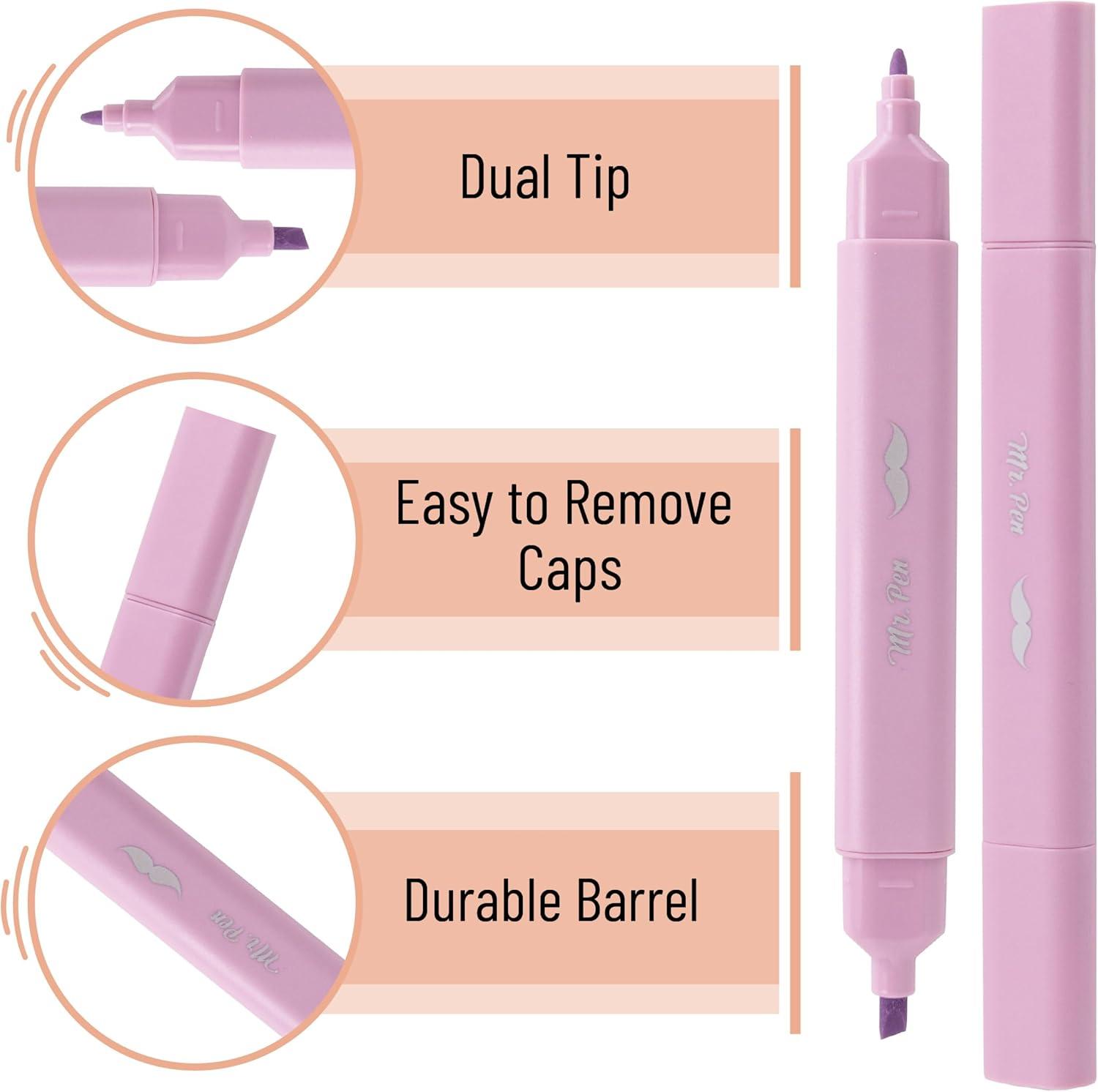image:imageMr Pen Aesthetic Bible Highlighters No Bleed Through Assorted Color 8pcs Ocean Mist Cute Highlighter Dual Tip for Journaling Supplies and School Accessories Bible Highlighters and Pens No BleedDreamfield