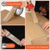 image:imageMr Pen 3 Rolls Packing Tape with Dispenser 2 Wide 50 Yards Clear Packing Tape Heavy Duty for Mailing Moving Boxes and PackagingBrown